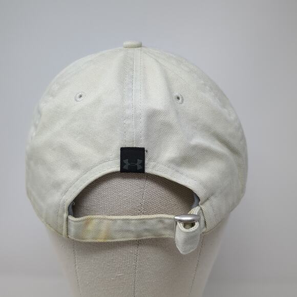 Bull Slideback Baseball Cap White One Size Adjustable Free Fit Under Armour - Picture 6 of 9